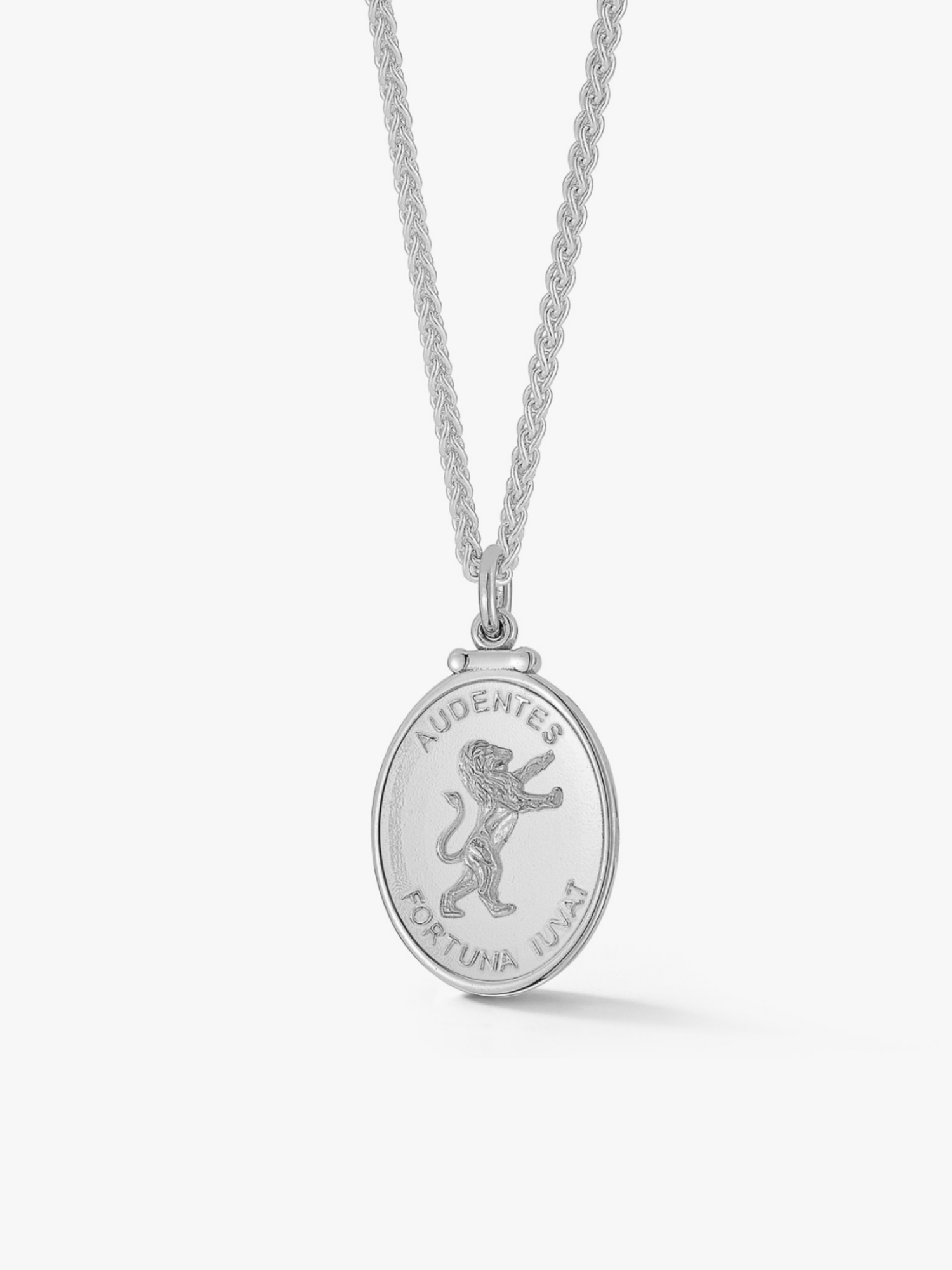 Silver Lion Medallion