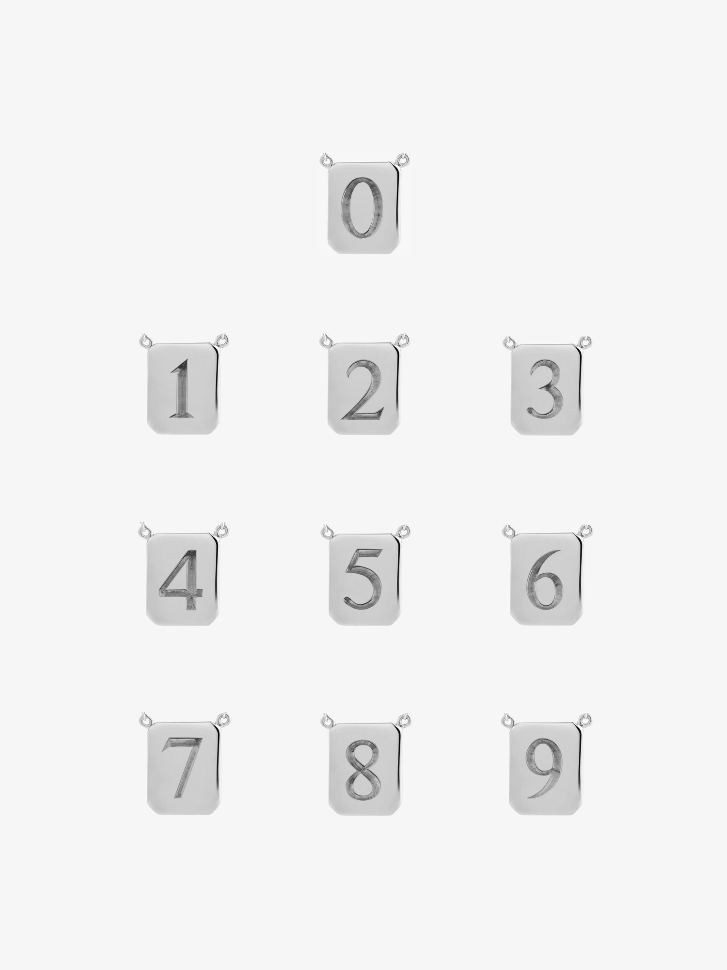 Love Billy custom tag necklace number options available.