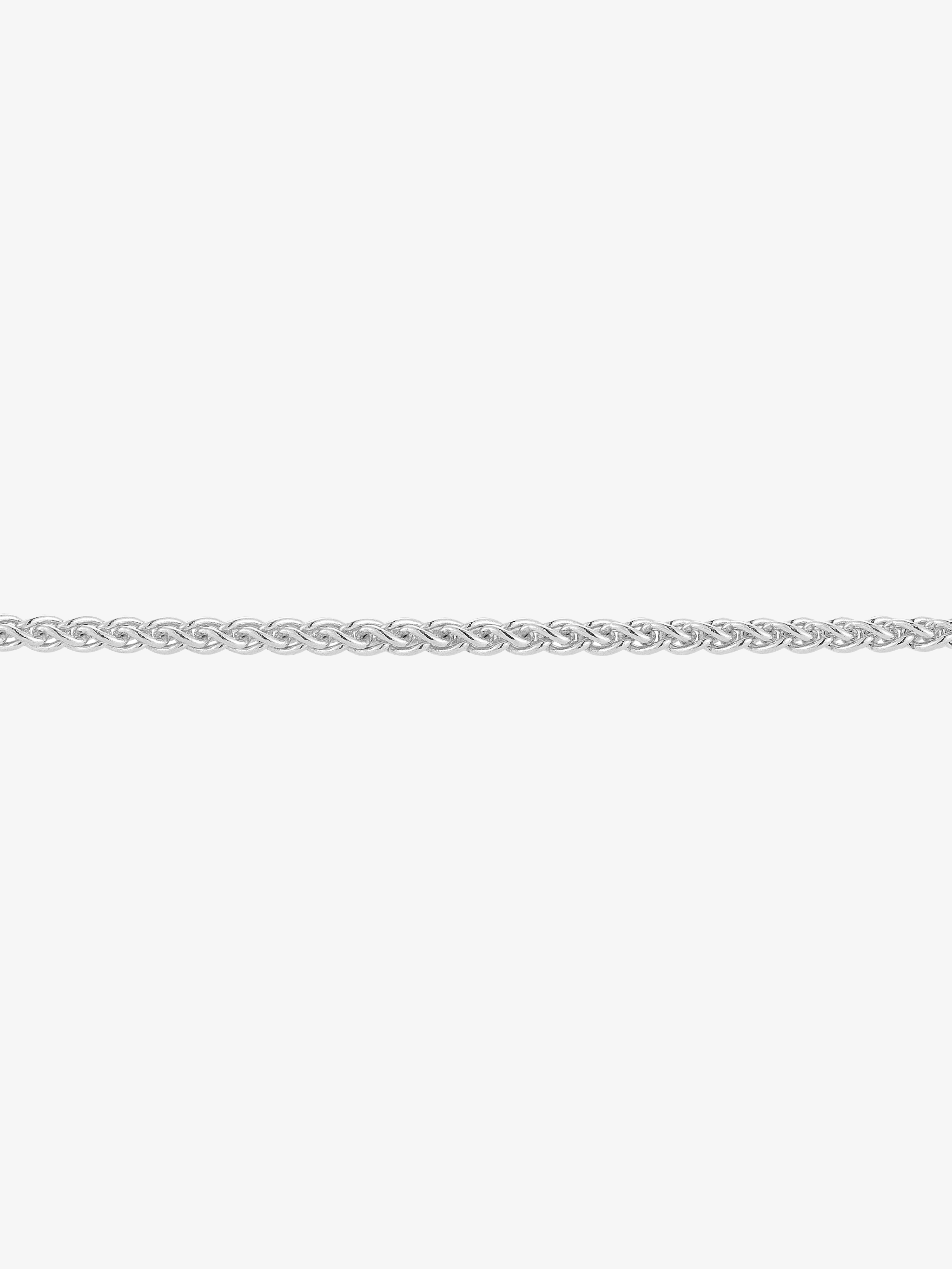 silver wheat chain by love billy.