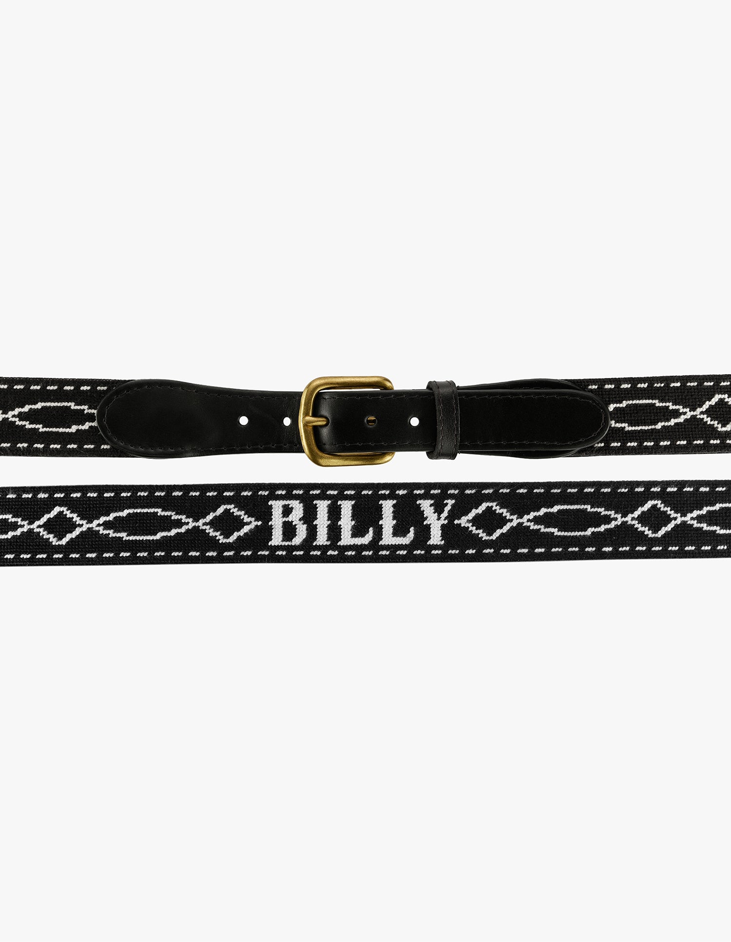 Western Needlepoint Belt