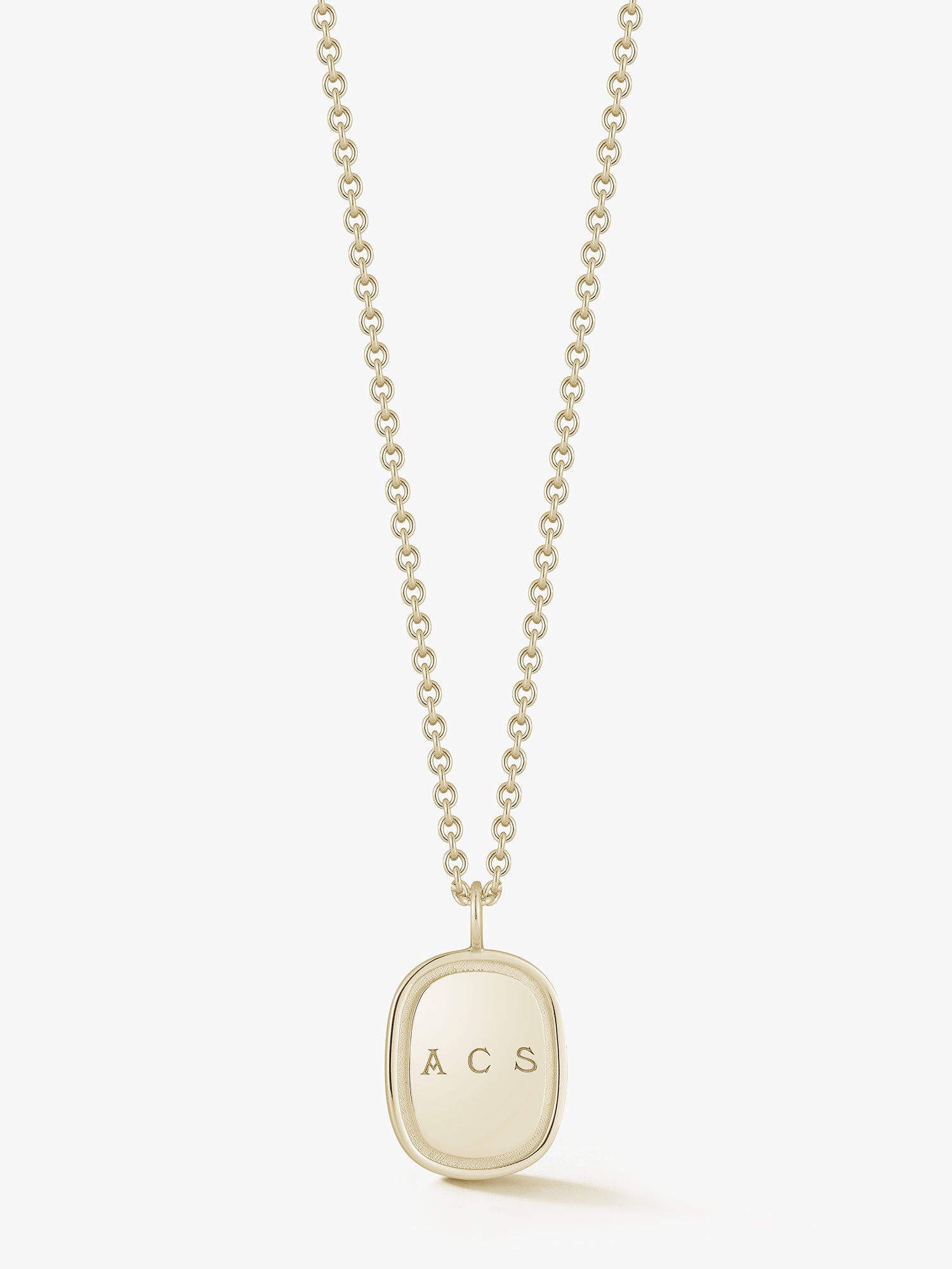 The Large Oblong Pendant