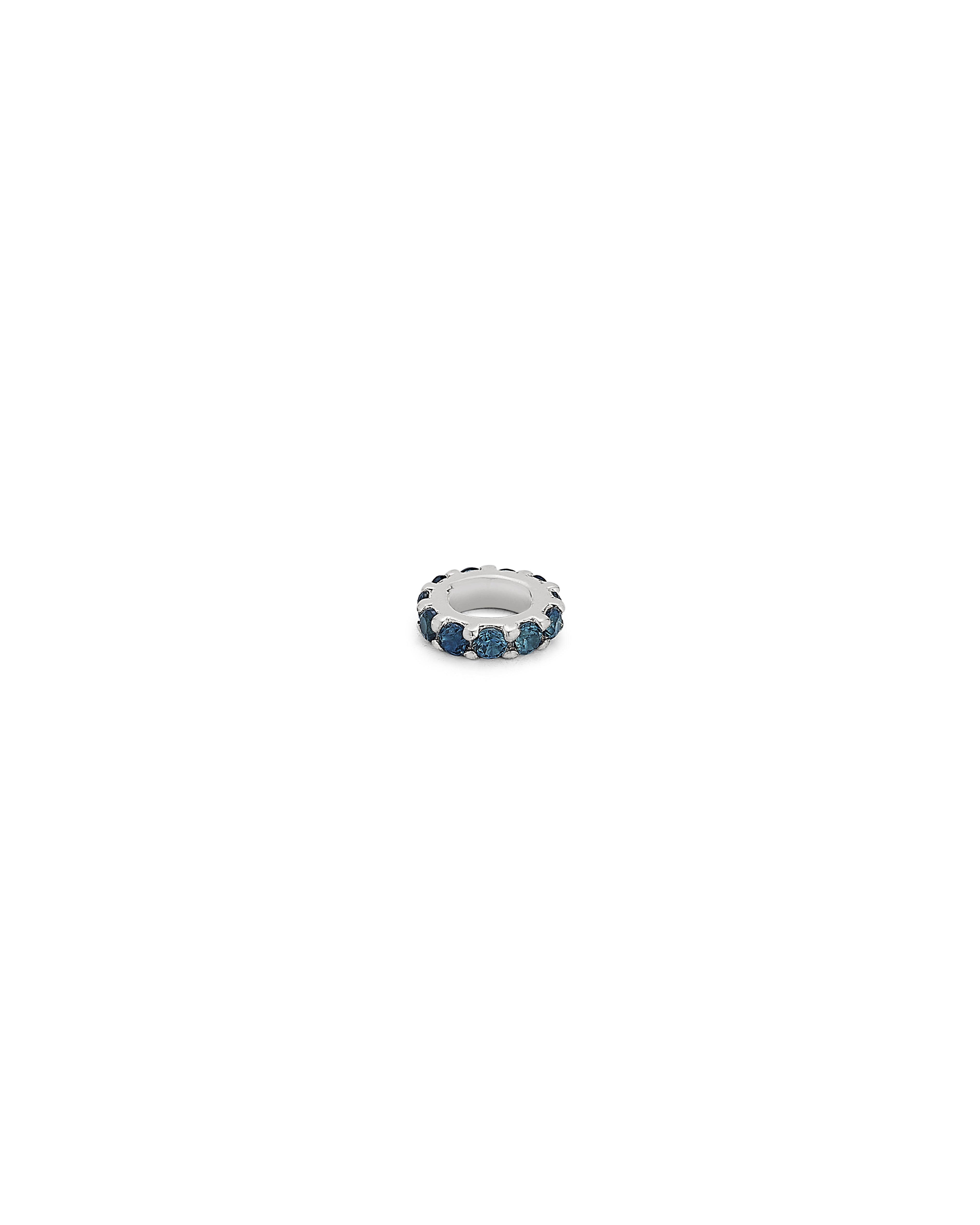 Gemstone Halo in Silver