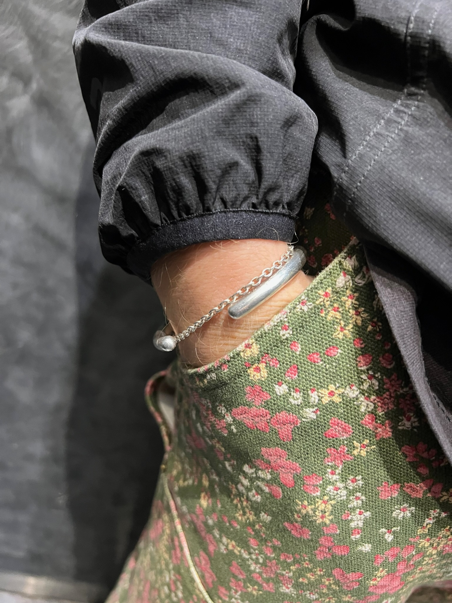 The Silver Carousel Cuff