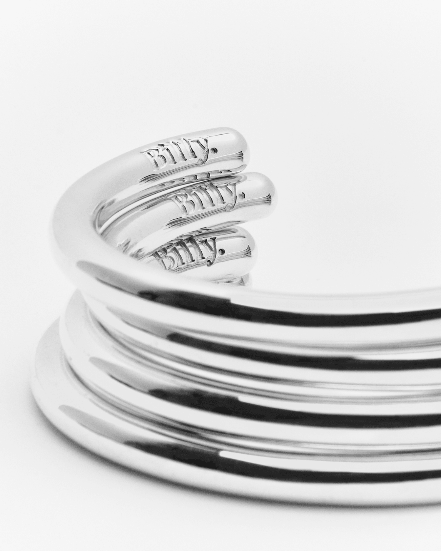 Carousel Cuff in Silver - Billy