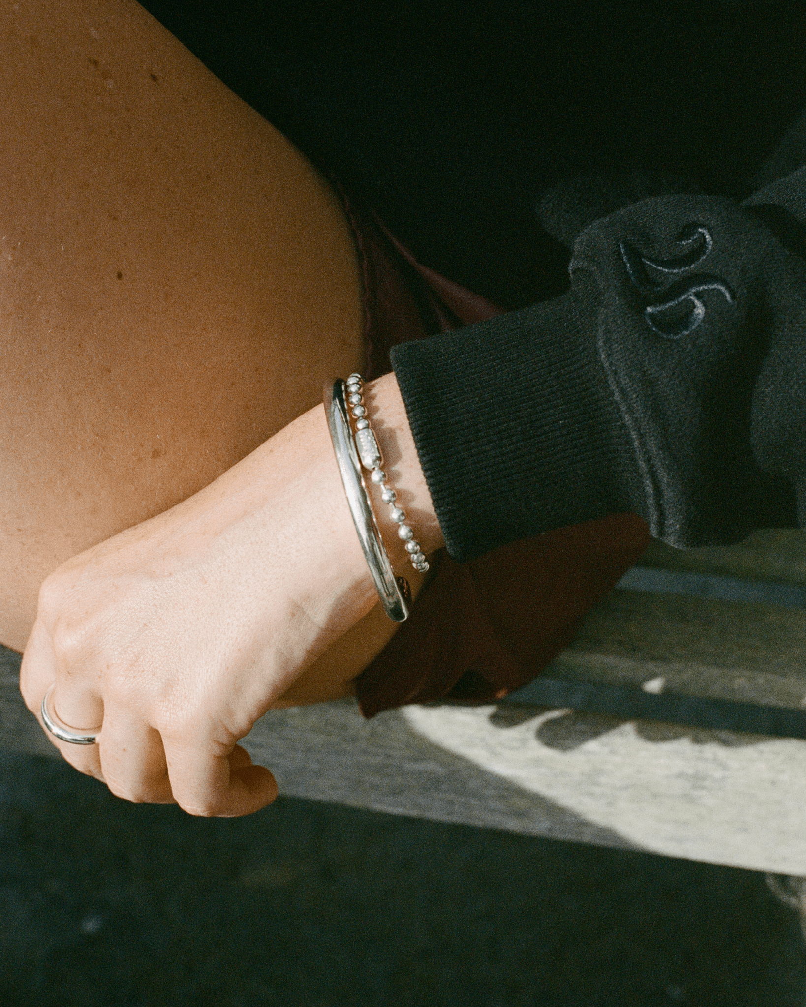 Carousel Cuff in Silver - Billy
