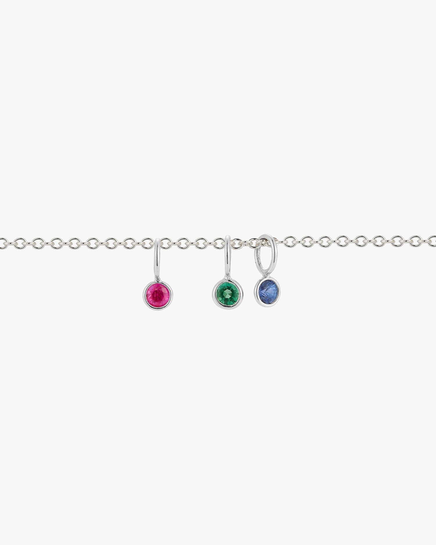Gemstone Drops in Silver - Billy