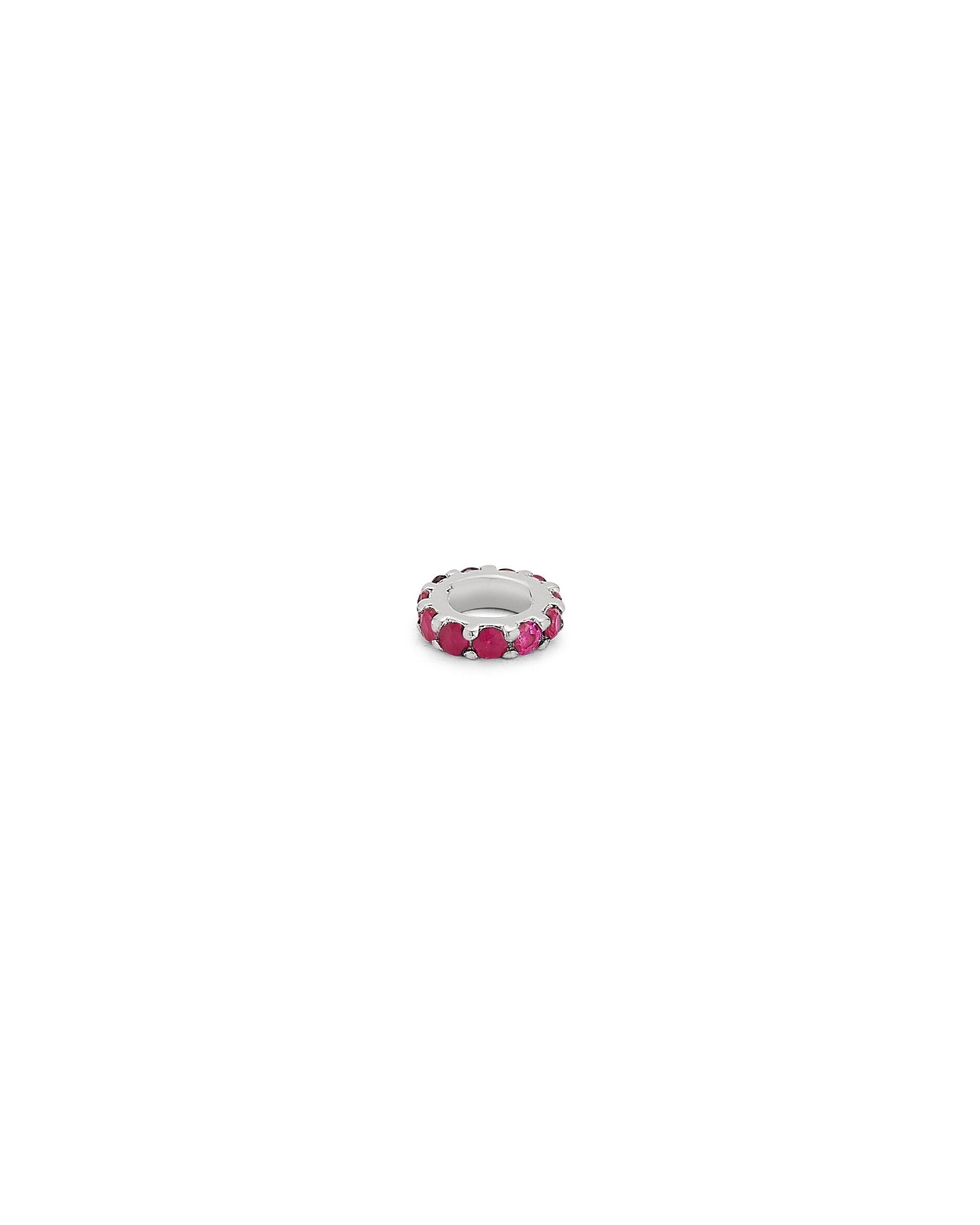 Gemstone Halo in Silver - Billy
