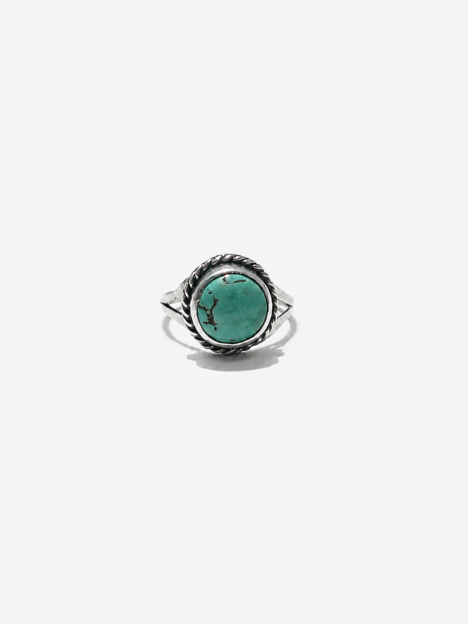 Vintage Turquoise Solitaire Ring