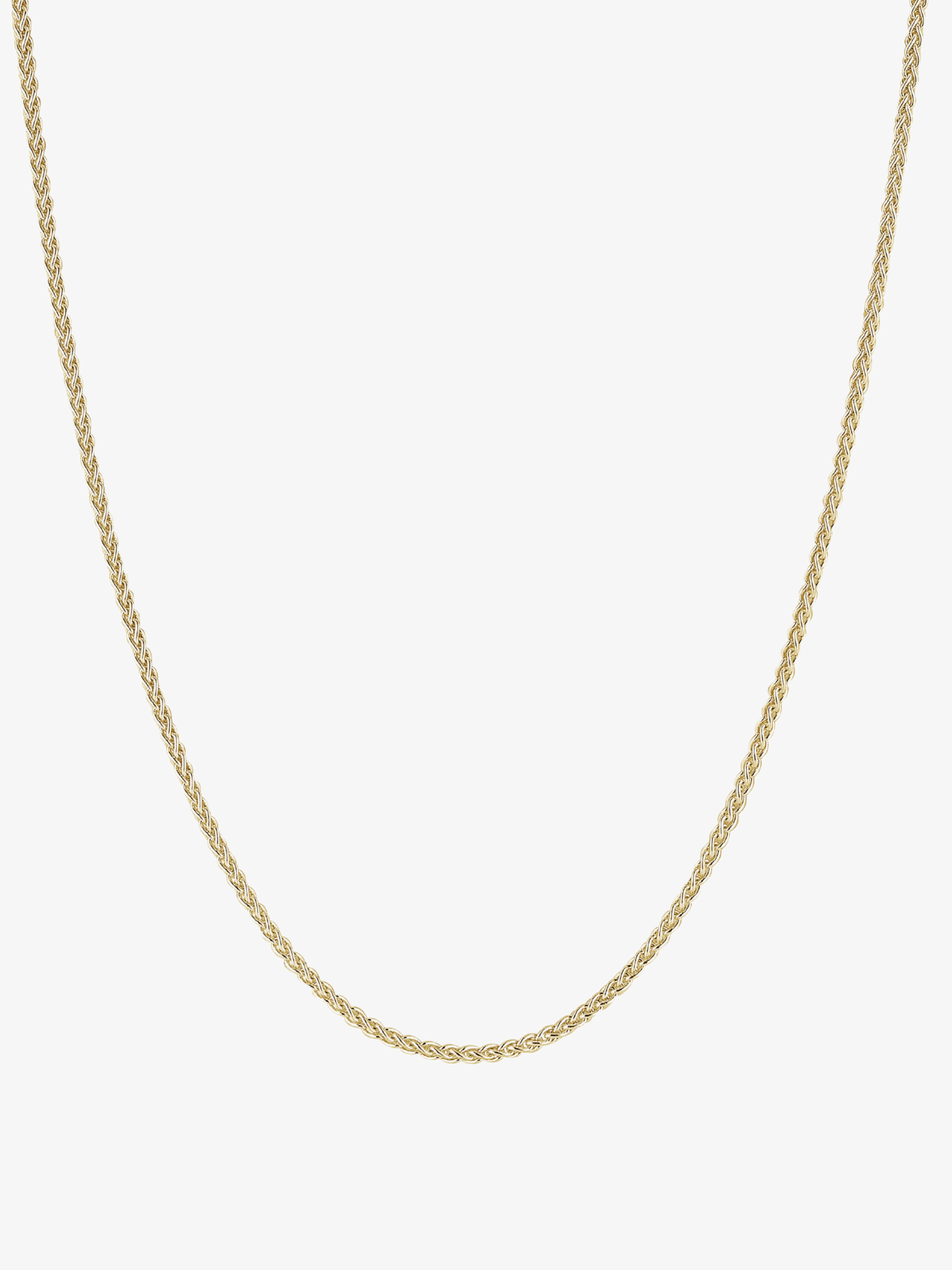 Gold wheat chain by love billy.