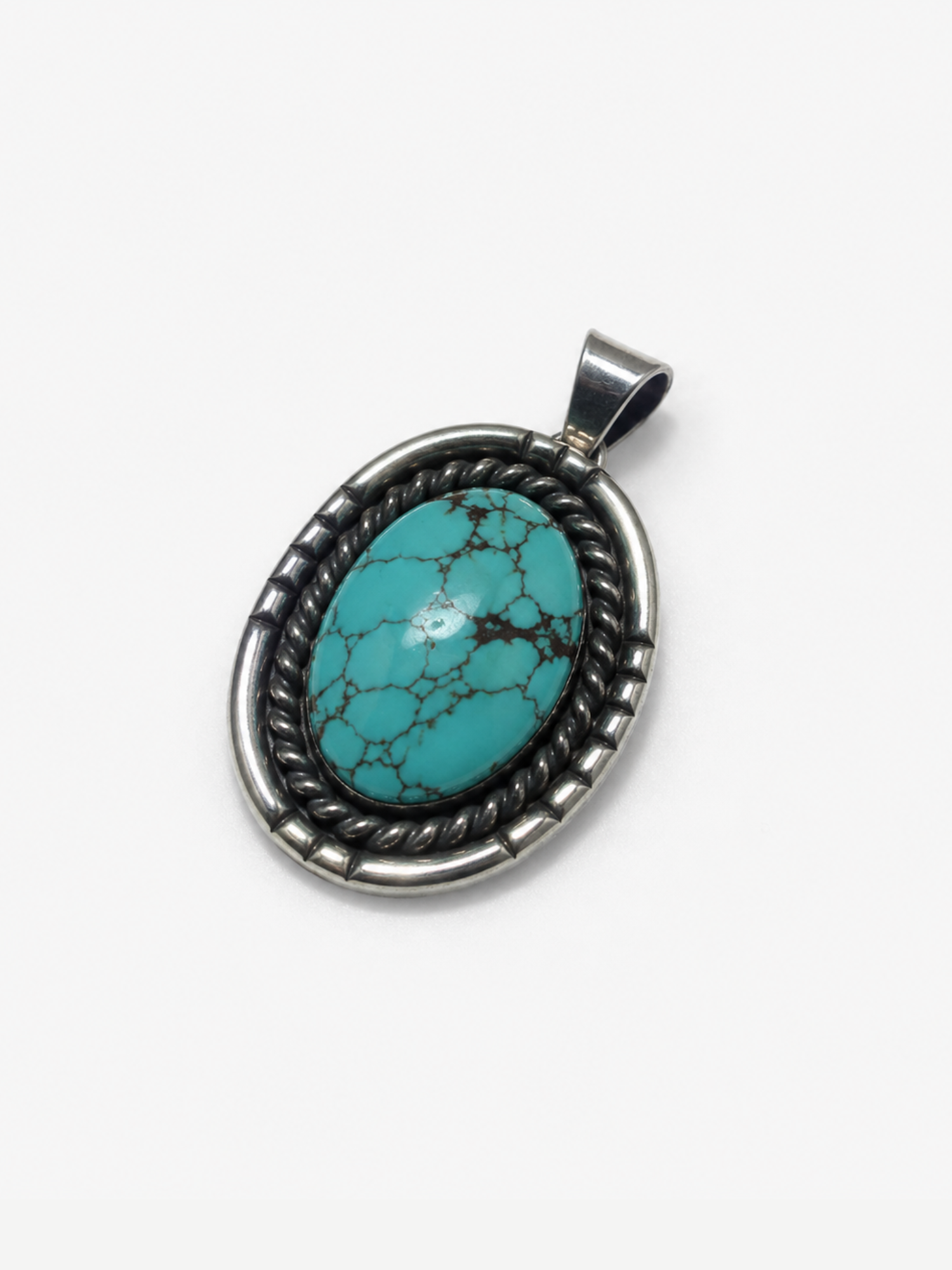 Vintage Turquoise Statement Pendant