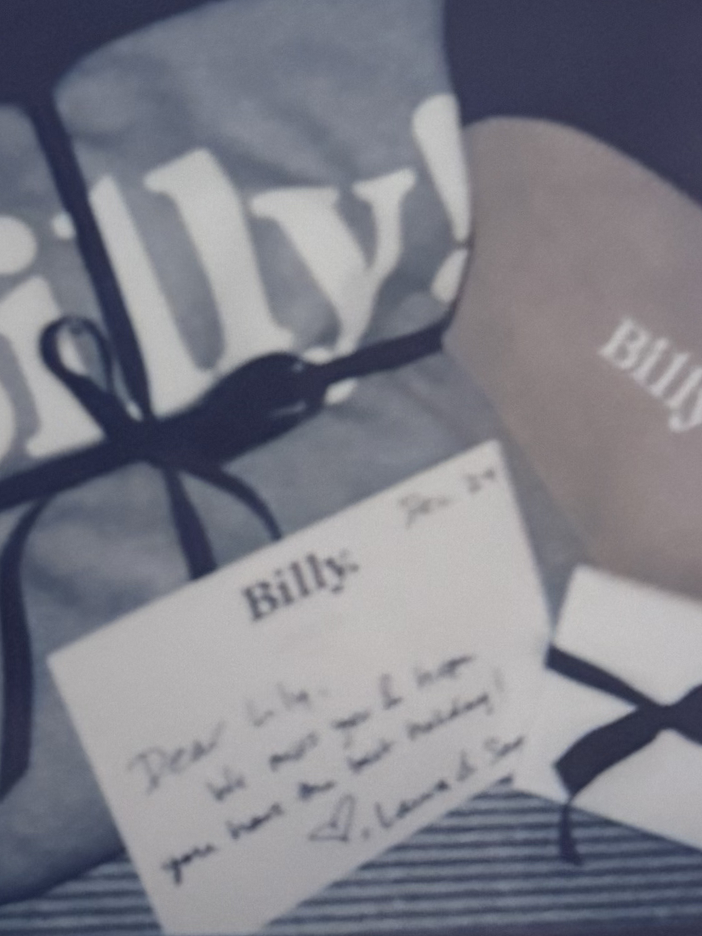 Billy! gift wrap