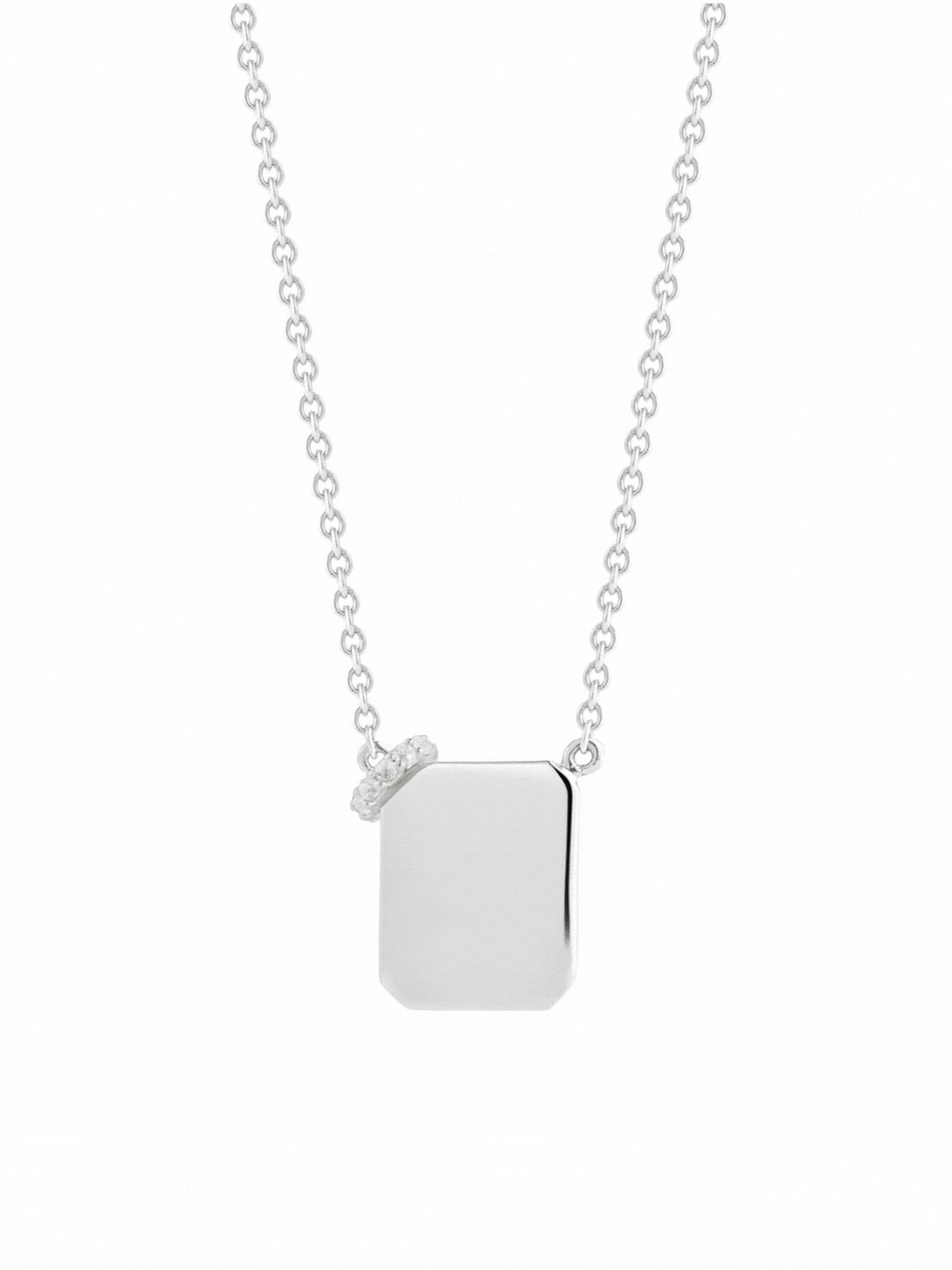 Silver Custom Tags