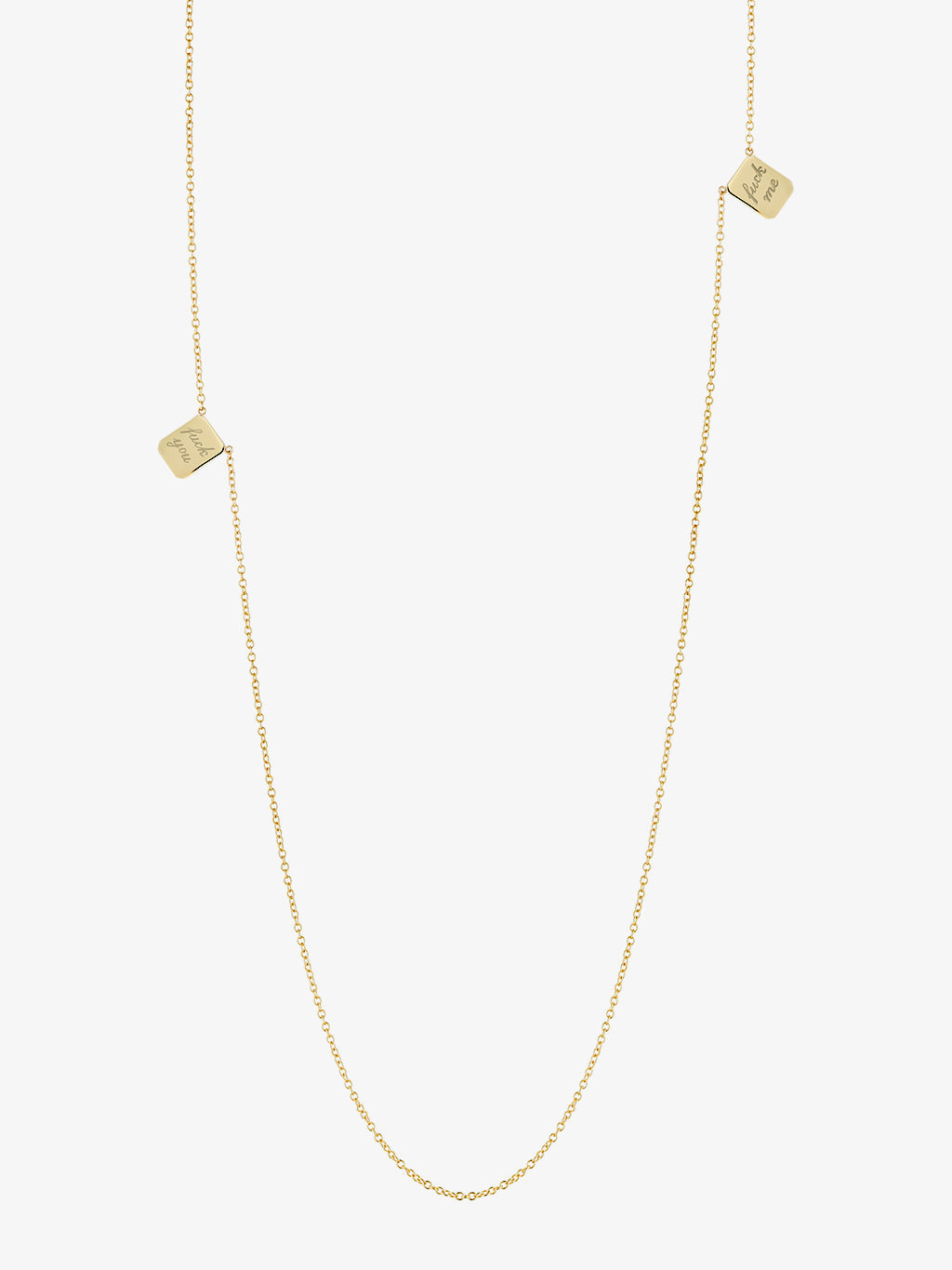 Gold FU/ME Tags