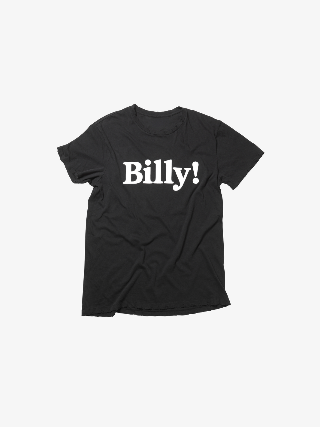 Black Tee with White Billy!