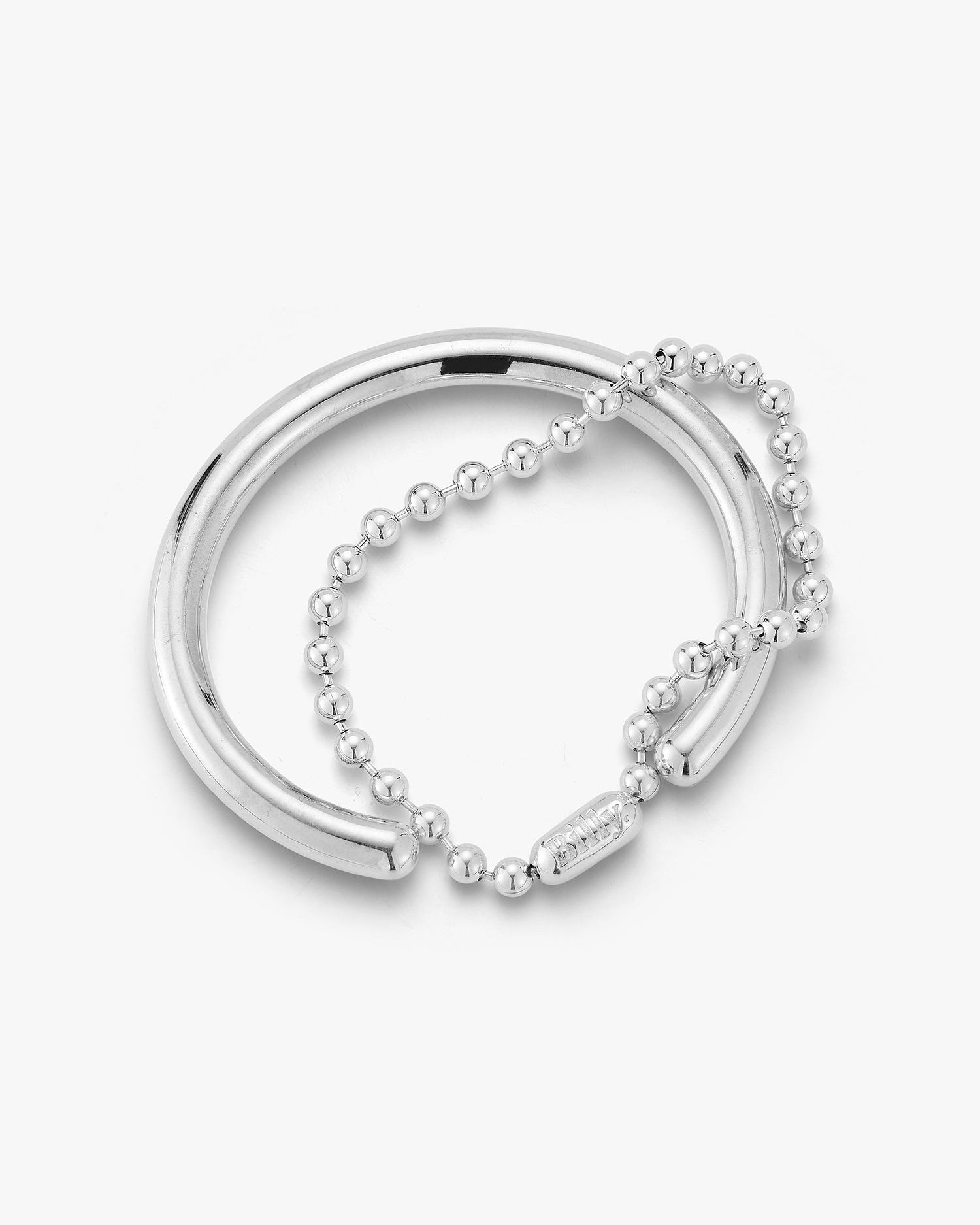 Ball Chain Bracelet in Silver - Billy