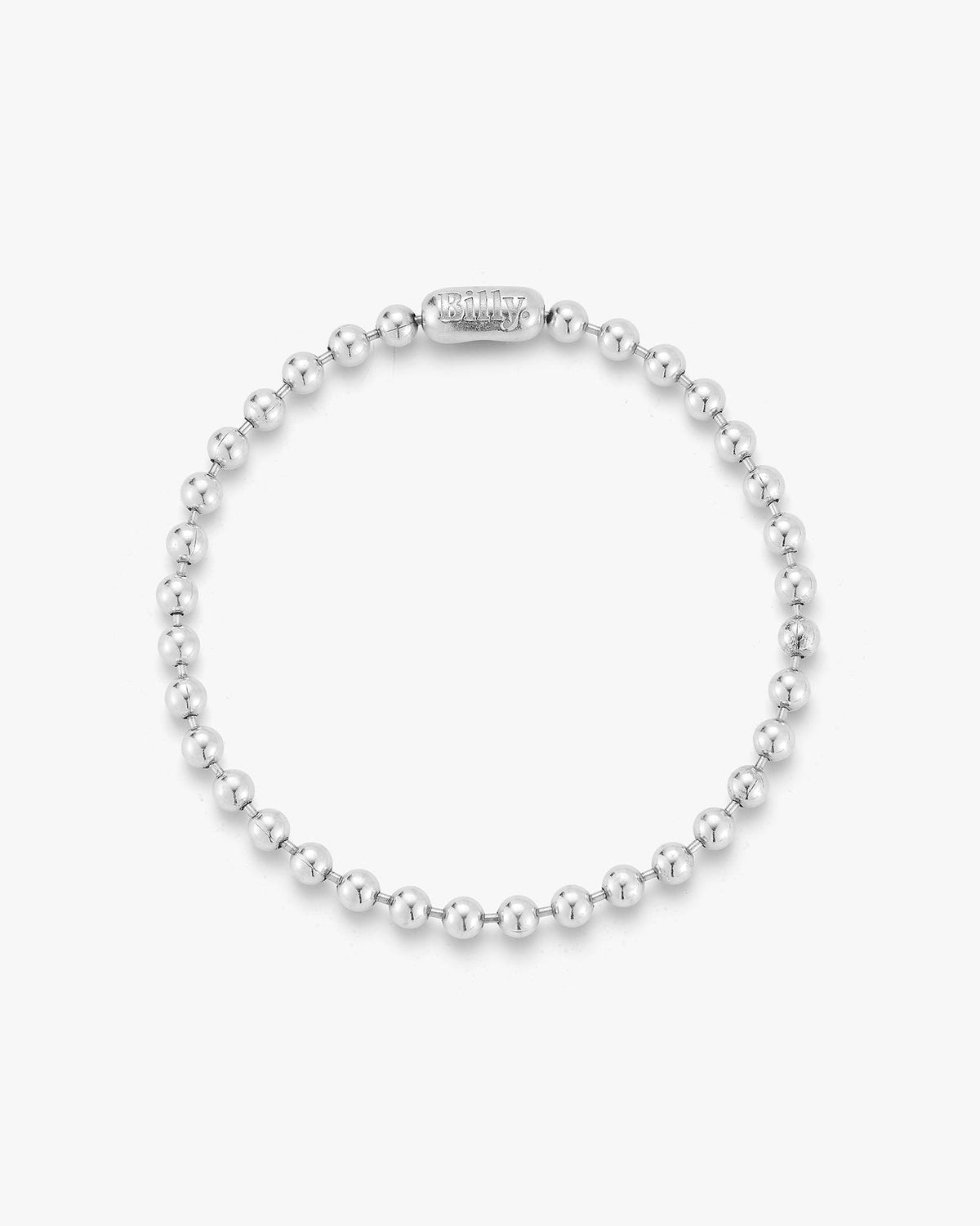 Ball Chain Bracelet in Silver - Billy