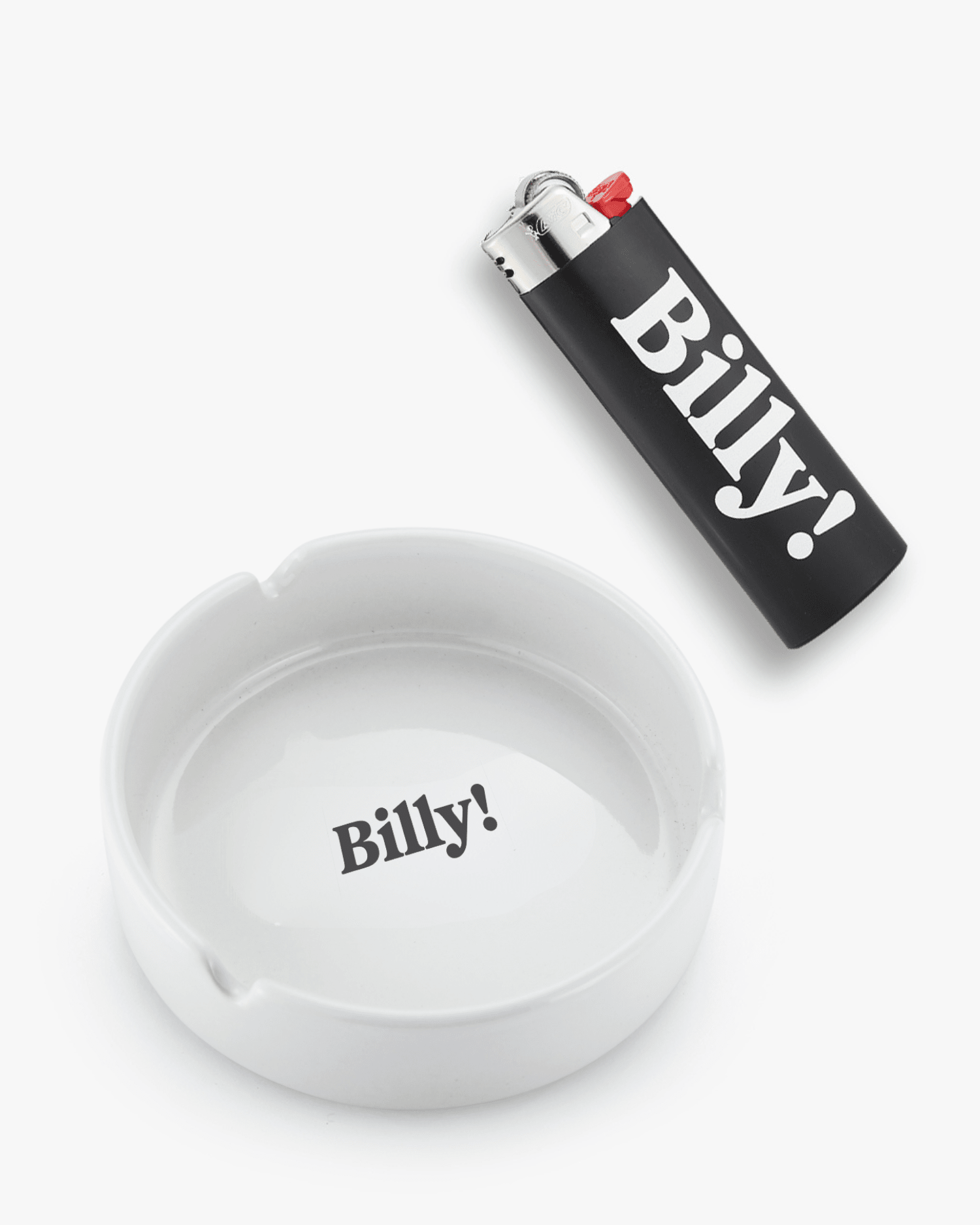 Billy! Ashtray and Lighter Set - Billy
