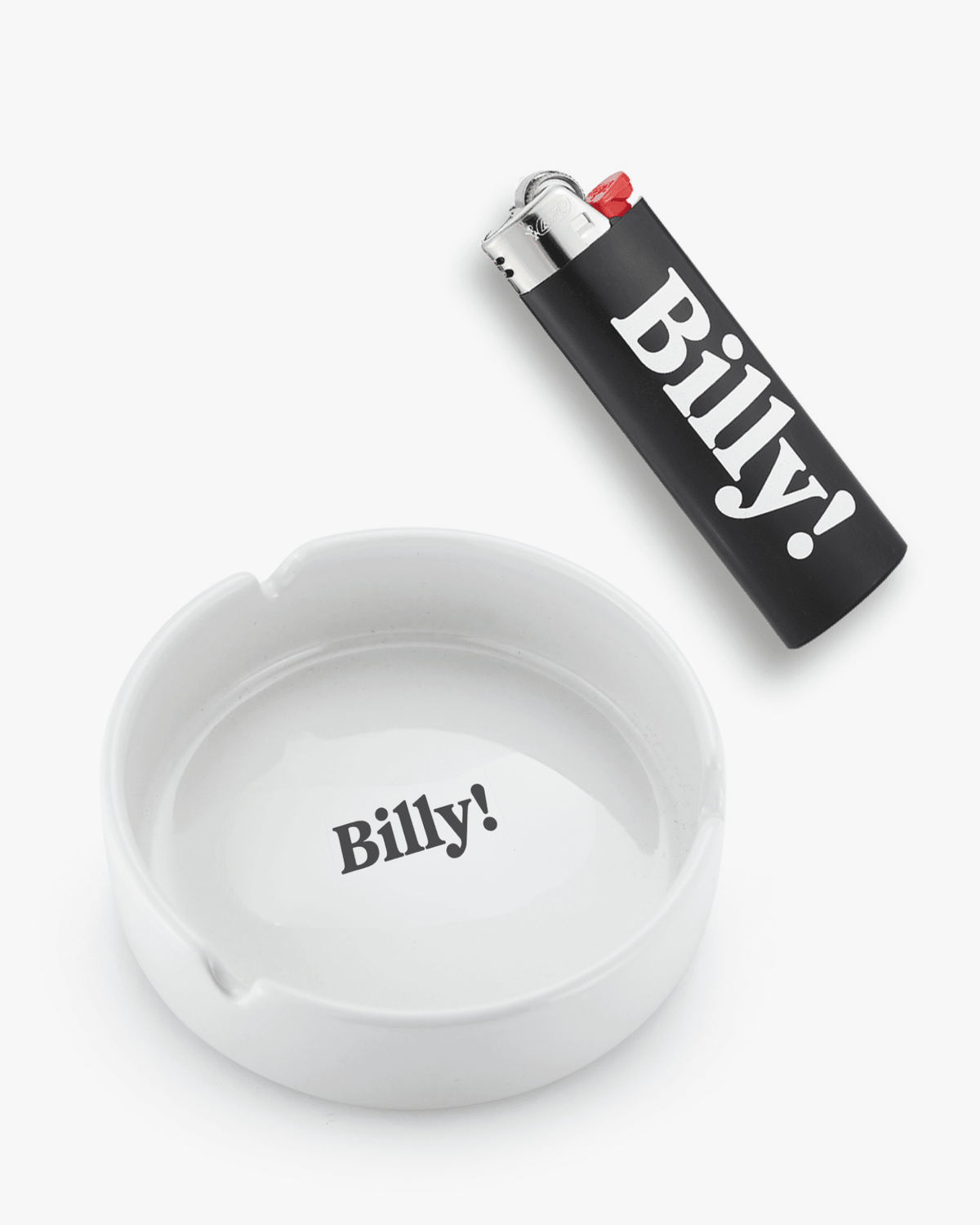 Billy! Ashtray and Lighter Set - Billy