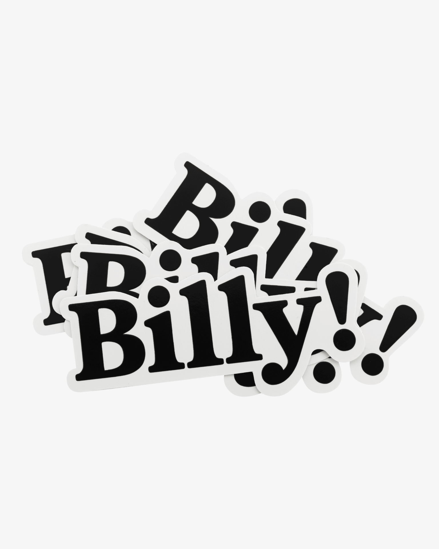 Classic Vinyl Stickers | Billy! - Billy