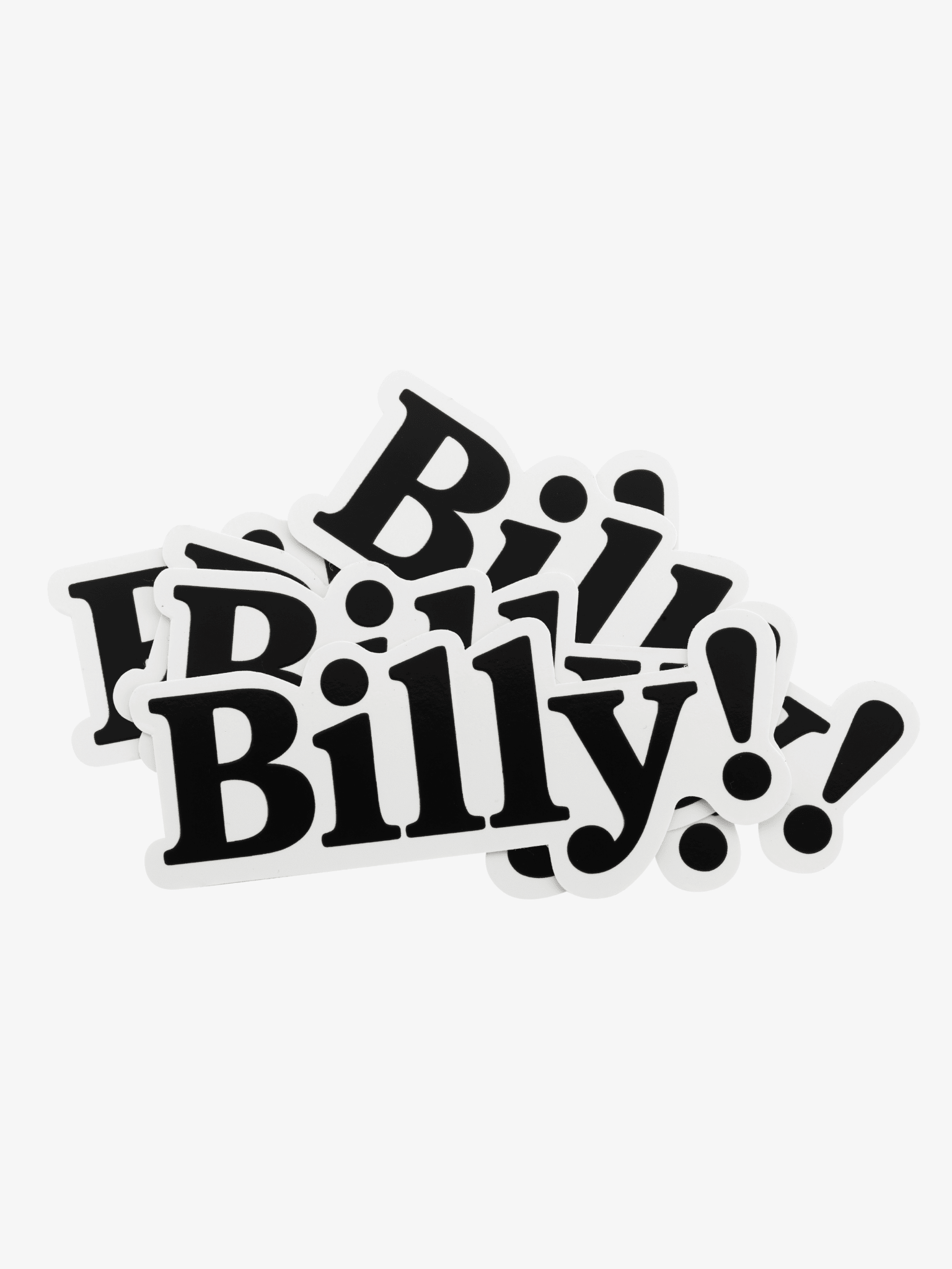 Classic Vinyl Stickers | Billy! - Billy