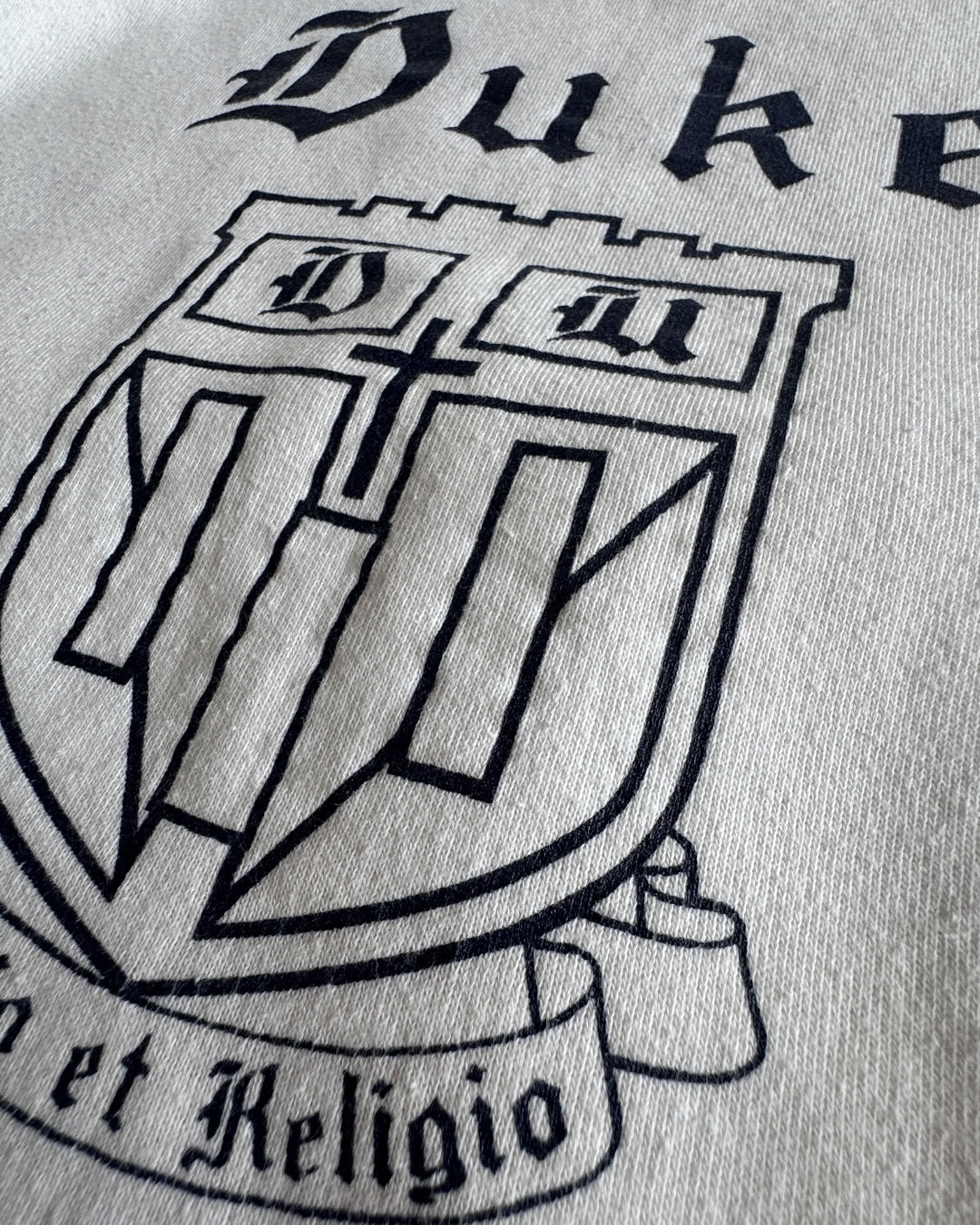 Velva Sheen Vintage 80s Duke University Crewneck Sz M