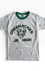 Russell Athletic Green Acres Junior High Bears ringer tee size S - front