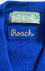 1959 Imperial Varsity Letterman Sweater "SC" Tiger Patch Named Roach Size 44 / L
