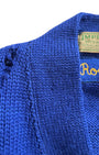 1959 Imperial Varsity Letterman Sweater "SC" Tiger Patch Named Roach Size 44 / L