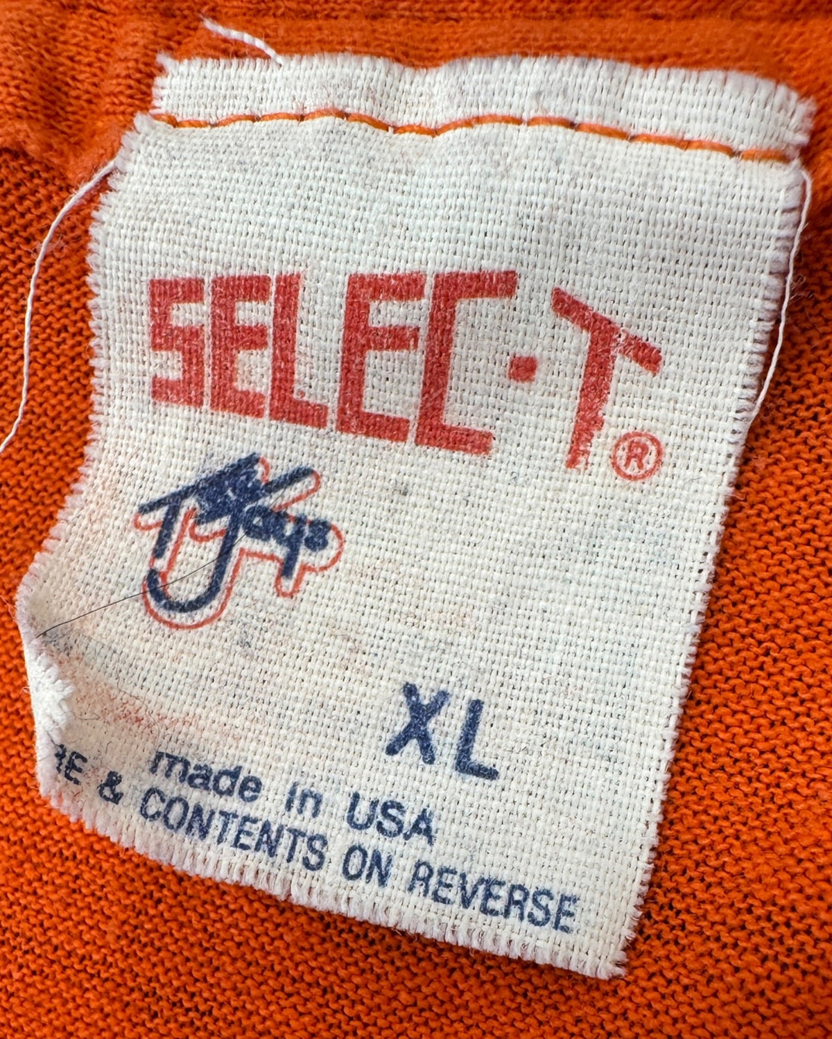 1987 Tee Jays Meadow Brook Colts champs single stitch t-shirt size XL