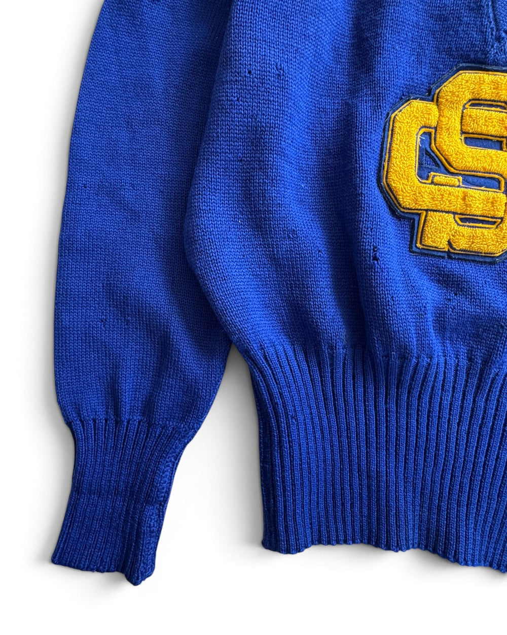 1959 Imperial Varsity Letterman Sweater "SC" Tiger Patch Named Roach Size 44 / L