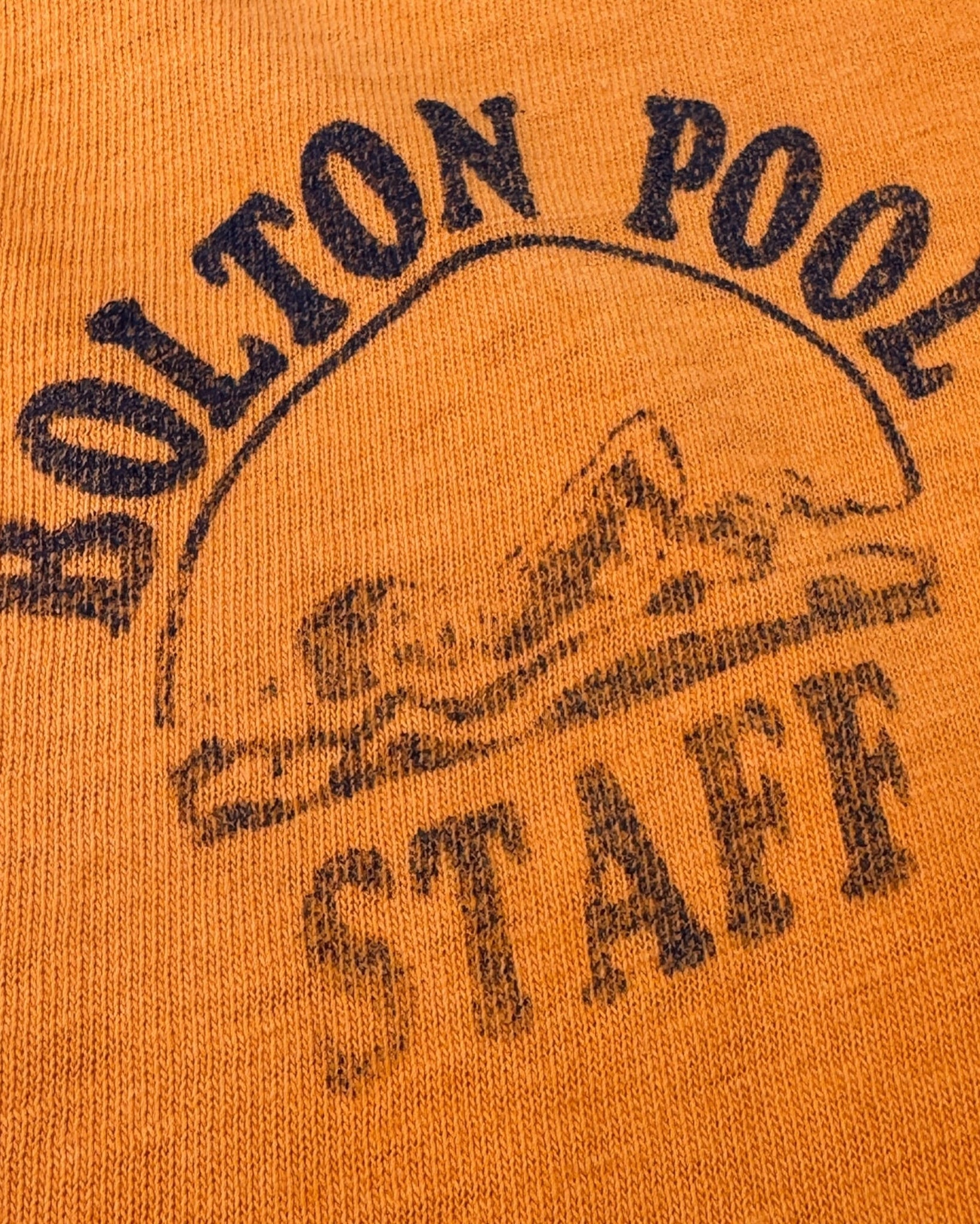 vintage Hanes Bolton Pool staff single stitch t-shirt size L
