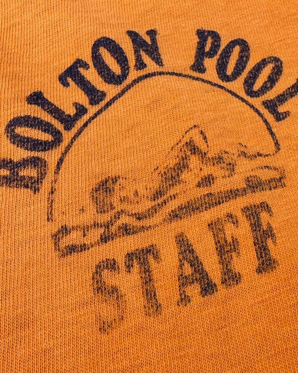 vintage Hanes Bolton Pool staff single stitch t-shirt size L