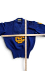 1959 Imperial Varsity Letterman Sweater "SC" Tiger Patch Named Roach Size 44 / L
