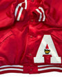 90s King Louie Milwaukee High School of the Arts Satin Bomber Jacket