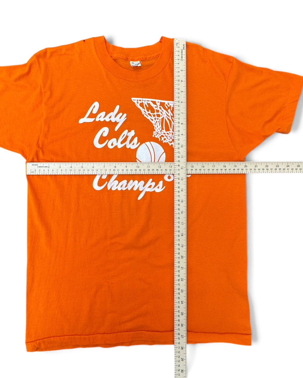 1988 Screen Stars Lady Colts champions single stitch t-shirt size XL