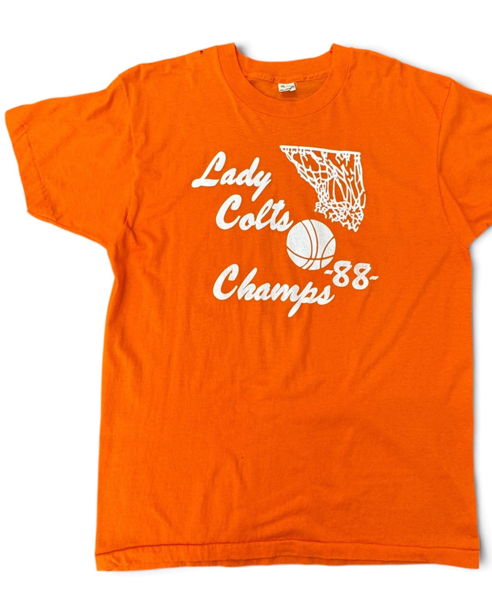 1988 Screen Stars Lady Colts champions single stitch t-shirt size XL
