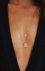 FU/ME Tag Necklace in Gold - Billy