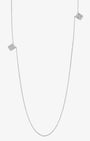 FU/ME Tag Necklace in Silver - Billy
