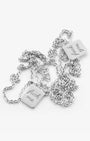 FU/ME Tag Necklace in Silver - Billy
