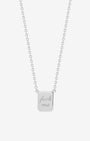 FU/ME Tag Necklace in Silver - Billy
