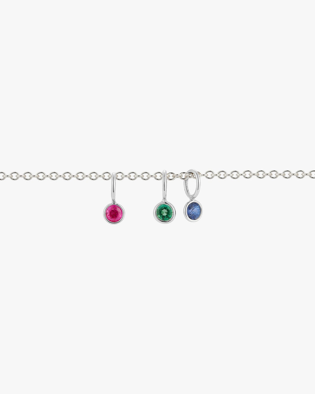 Gemstone Drops in Silver - Billy
