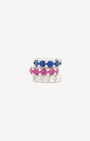 Gemstone Halo in Silver - Billy