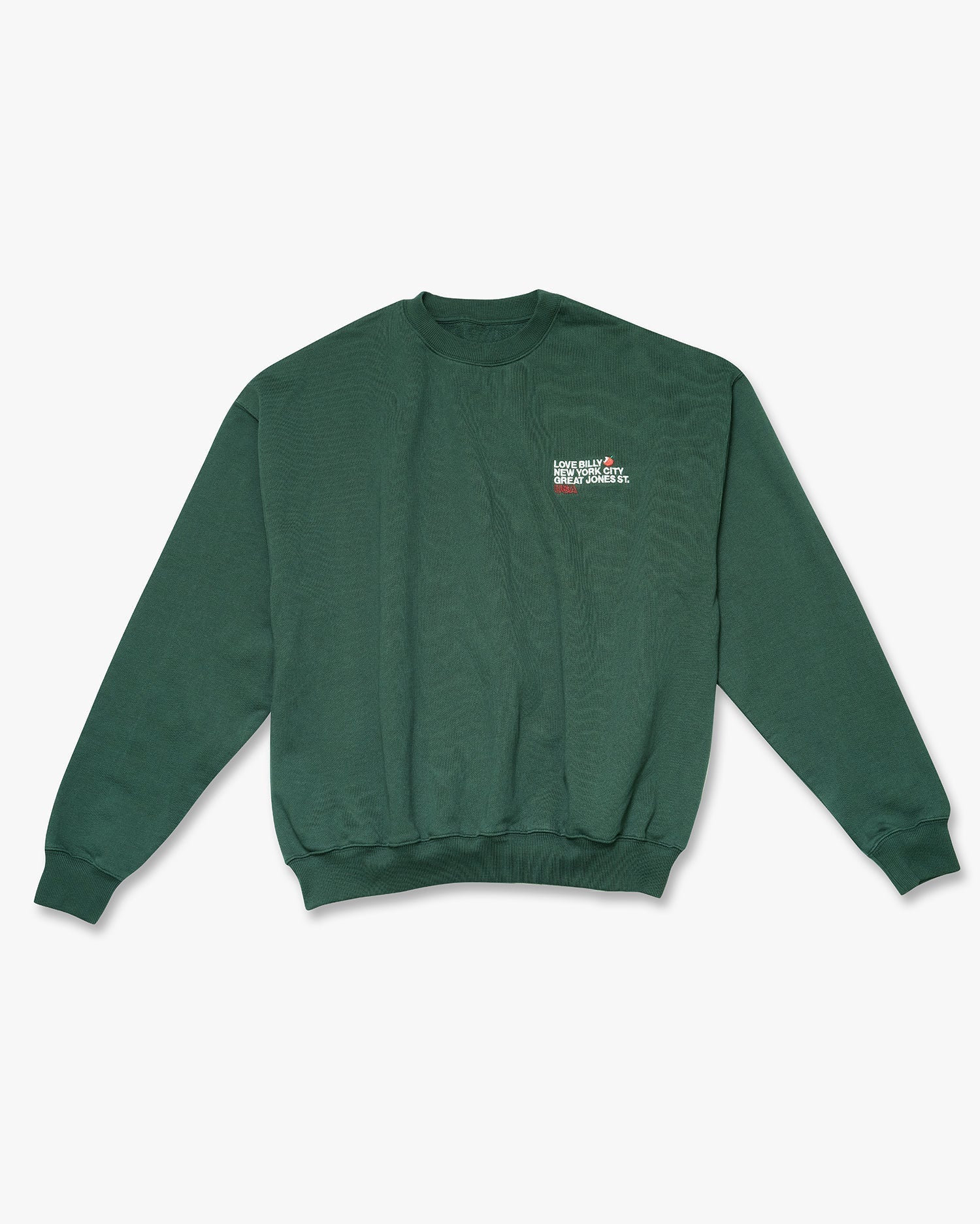 Green NYC Crewneck - Billy