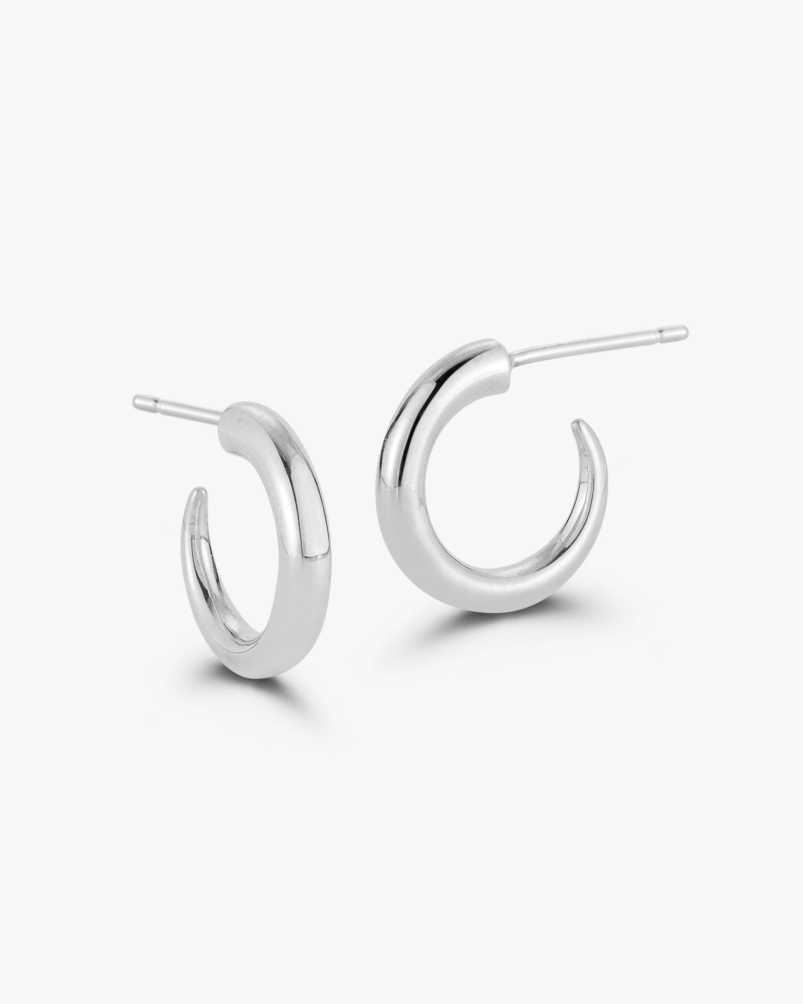 Horn Hoop Earrings - Billy