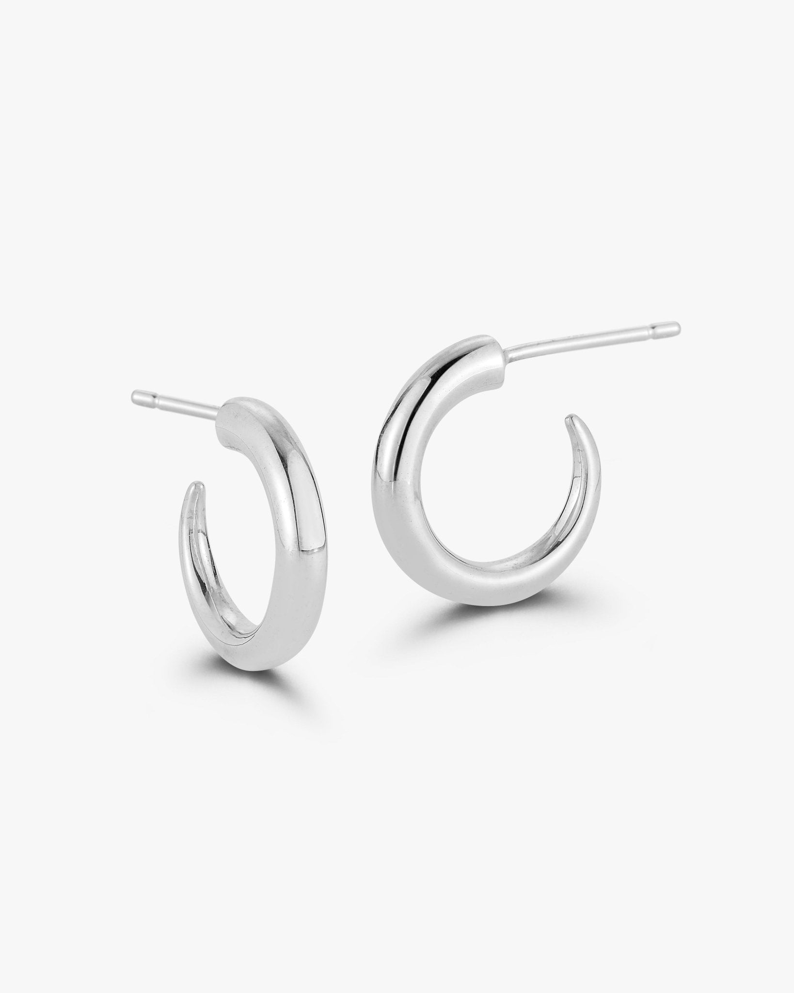 Horn Hoop Earrings - Billy