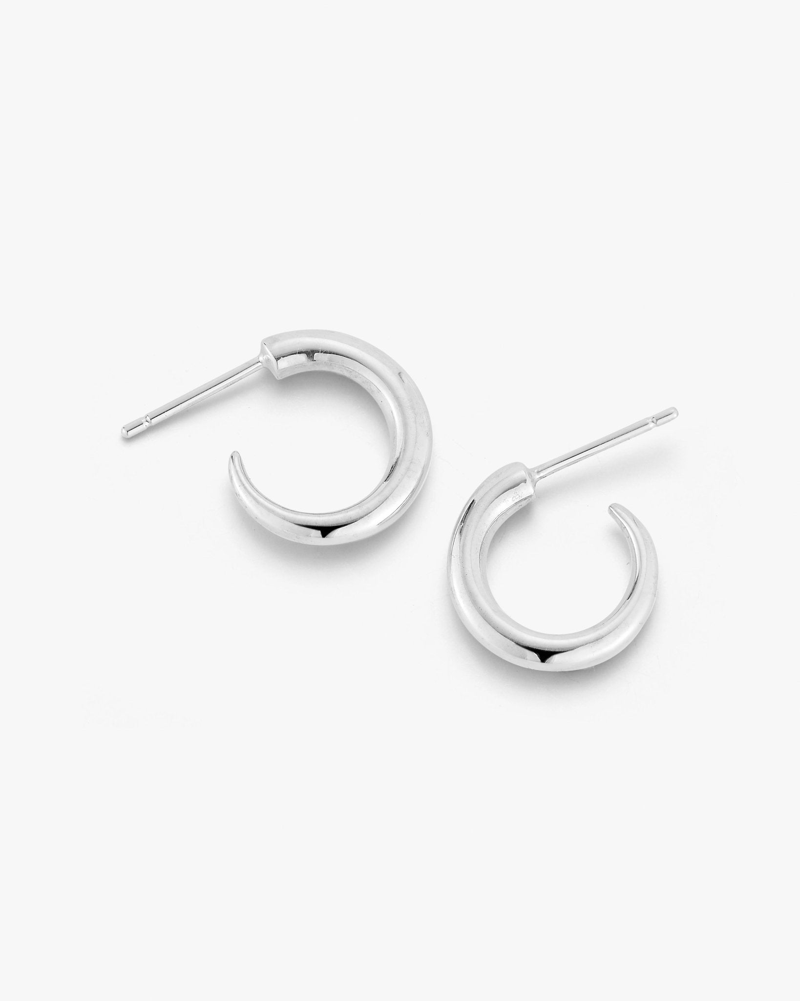 Horn Hoop Earrings - Billy