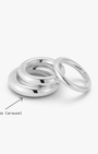 Jumbo Carousel Ring in Silver - Billy