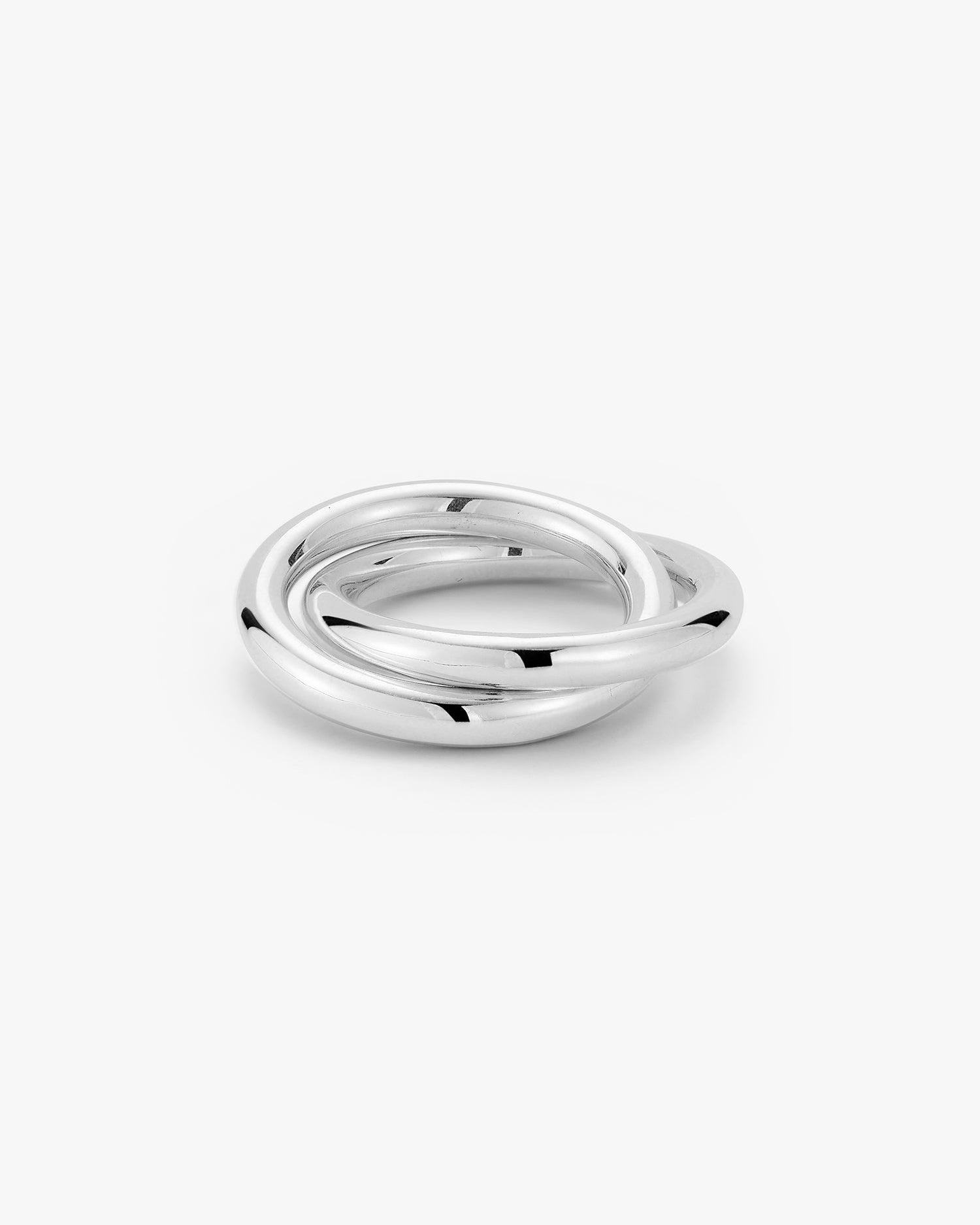 Linked Carousel Ring in Silver - Billy