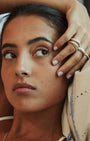 Linked Carousel Ring in Silver - Billy