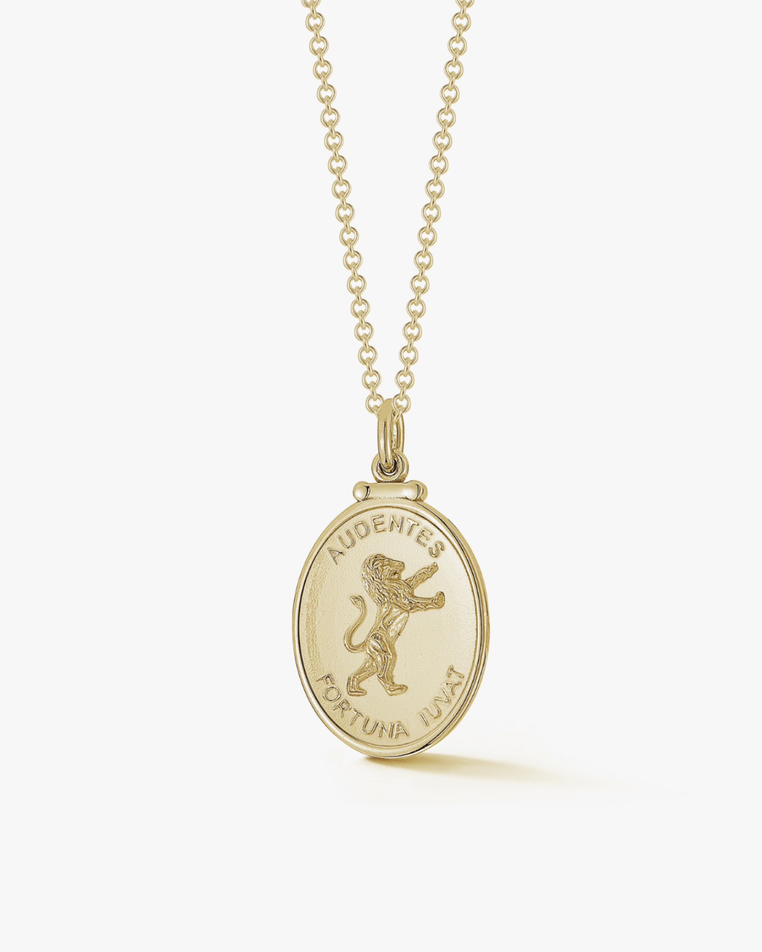 Lion Medallion in Gold - Billy